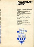 The Computer Bulletin October 1972