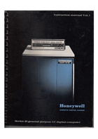 Honeywell- Series 16 General Purpose Computer Instruction Manual Vol.1 : Theory Operation and Maintenance