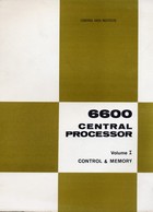 6600 Central Processor