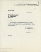 62867 IBM Equipment Hire Agreement, July 1962