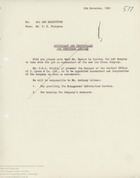 62874 Appointment of C.W.L. Wright, 9th November 1962