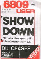 6809 User - Edition 9 - December 1988 / January 1989