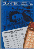 Investment managing system