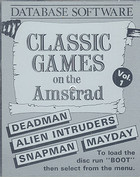 Classic Games On The Amstrad (Disk)