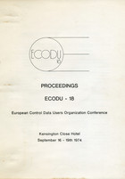 ECODU 18 - September 1974 - Conference Proceedings