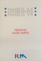 RM Nimbus AX VX Printing Made Simple PN 25864
