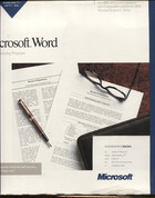 Microsoft Word 4 for DOS