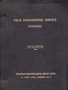 Hollerith Field Engineering Service Manual