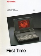 Toshiba T3200 Portable First Time