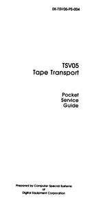 TSV05 Tape Transport - Pocket Reference Guide