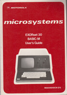 Motorola EXORset 30 BASIC-M User's Guide