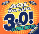 AOL Version 3.0 with 99 Free Hours CD