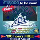 AOL 4.0 100 Free Hours CD