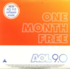 AOL 9.0 One Month Free CD