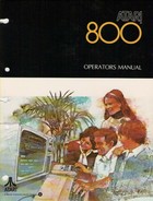 Atari 800 Operators Manual