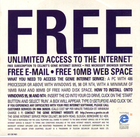 U - The Genie Internet Service Free CD