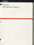 Amdahl 580 Series 5890 Operation Manual