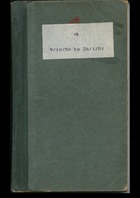 Lenaerts Notebook 4 (9 Oct 1950 - 26 Jan 1951)