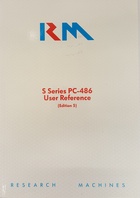 RM Nimbus S Series PC-486 User Reference (Ed5) PN 36601