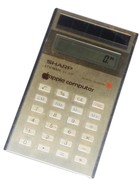 Sharp EL-835 Elsimate Calculator