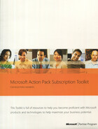 Microsoft Action Pack Subscription Toolkit