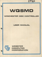 WQSMD - Winchester Disc Controller User Manual
