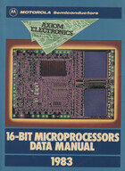 16-Bit Microprocessors Data Manual 1983