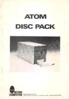 Acorn Atom Disc Pack Manual