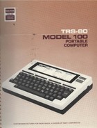 TRS-80 Model 100 Portable Computer Owners Manual