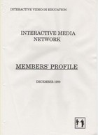 Ineractive Media Network Members Profile December 1989