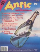 Antic - The Atari Resource January 1984
