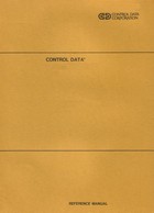 Control Data Cyber 70 Computer Systems Models 72, 73, 74, 76 6000 Computer Systems 7600 Computer System