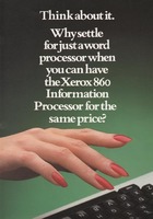 Xerox 860 Information Procesor