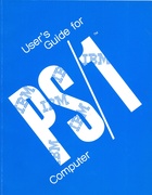 IBM PS/1 Users Guide