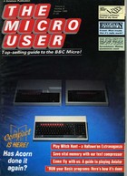 The Micro User - October 1986 - Vol  4 No 8