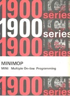 ICL 1900 Series MINIMOP Multiple On-line Programming
