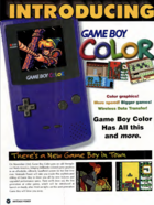 Nintendo releases the Game Boy Color