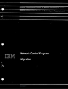 IBM - Network Control Program Migration