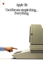 Apple IIe product leaflet 1985