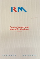 RM Getting Started with Microsoft Windows 3.1 PN 32377