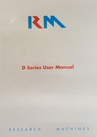 RM D Series User Manual PN 50123