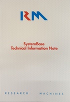 RM SystemBase Technical Information Note PN 35001