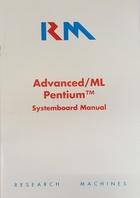 RM Advanced/ML Pentium - Systemboard Manual PN 75275
