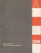 IBM General Purpose Systems Simulator II Reference Manual