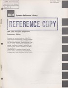 IBM 7750 Principles of Operation