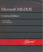 Microsoft MS-DOS Condensed Edition