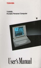 Toshiba T3300SL Users Manual