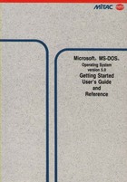 Mitac Microsoft MS-DOS Version 5 User Guide & Reference