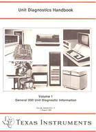 Unit Diagnostics Handbook Volume 1 General 990 Unit Diagnostic Information