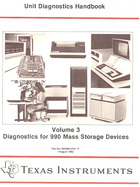 Unit Diagnostics Handbook Volume 3 Diagnostics for 990 Mass Storage Devices